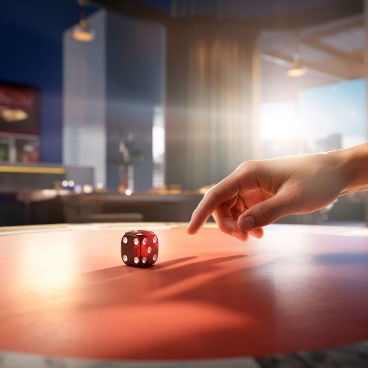 Meja blackjack dewi500 bernuansa emas